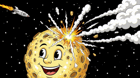 A moon GIF
